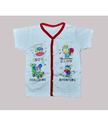 TRITI Pack of 1 Unisex for Baby Cotton Shirt ( Yellow )