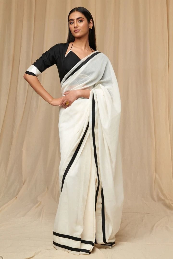 Handwoven Cotton Soft Saree