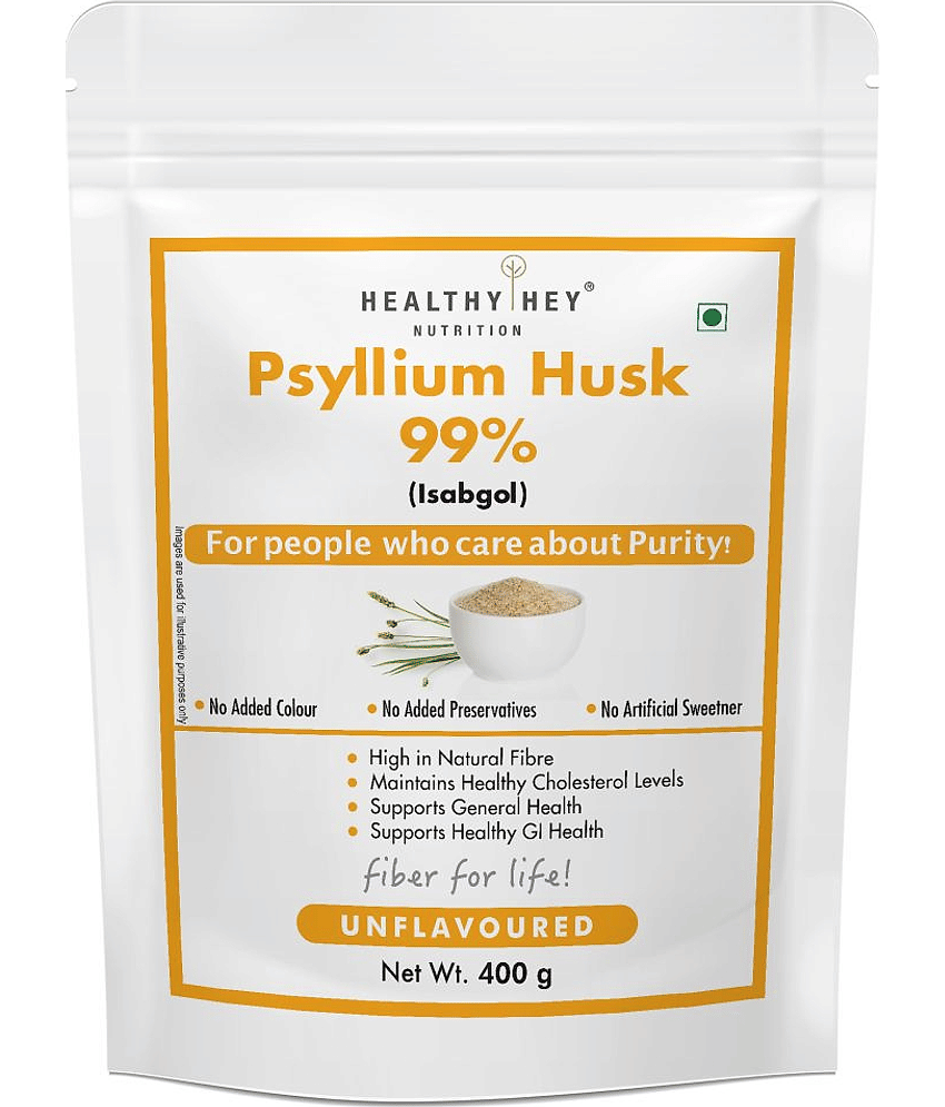 HEALTHYHEY NUTRITION Psyllium Husk 99%,  Fibre Support 400 gm Powder