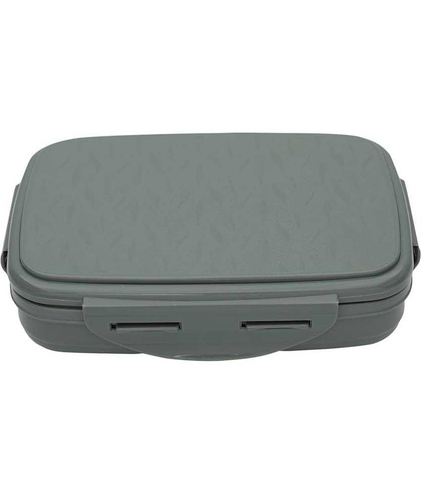 Jaypee - Green Stainless Steel Lunch Box ( Pack of 1 )