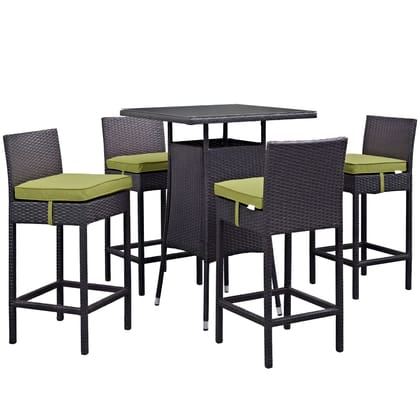 Patio Bar Chairs and Table Set For Outdoor And Indoor