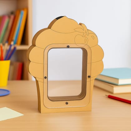 Dbeautify's DIY MDF Cupcake Shaped Money Piggy Bank Dbeautify's DIY MDF Cupcake Shaped Money Piggy Bank