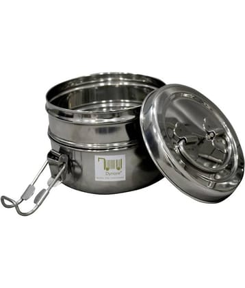 Dynore Silver Steel Lunch Box
