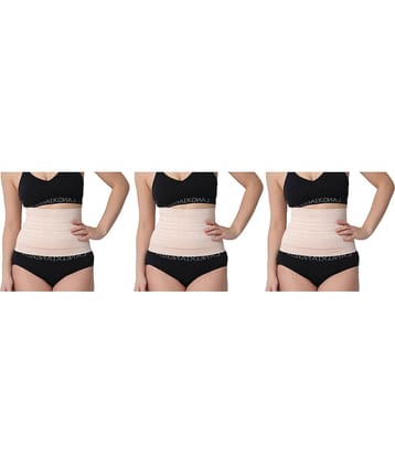 Flenzy Pack of 3 Cotton Women's Tummy Tucker ( Beige )