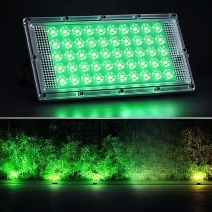 SPARKWORLD 50W Green Brick Flood Light Waterproof Outdoor LED Lamp for Decoration & Landscape Lighting SPARKWORLD 50W Green Brick Flood Light Waterproof Outdoor LED Lamp for Decoration & Landscape Lighting