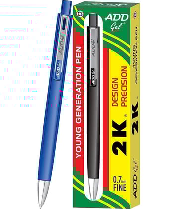 Add Gel 2K Ball Pen Blue Pack Of 15