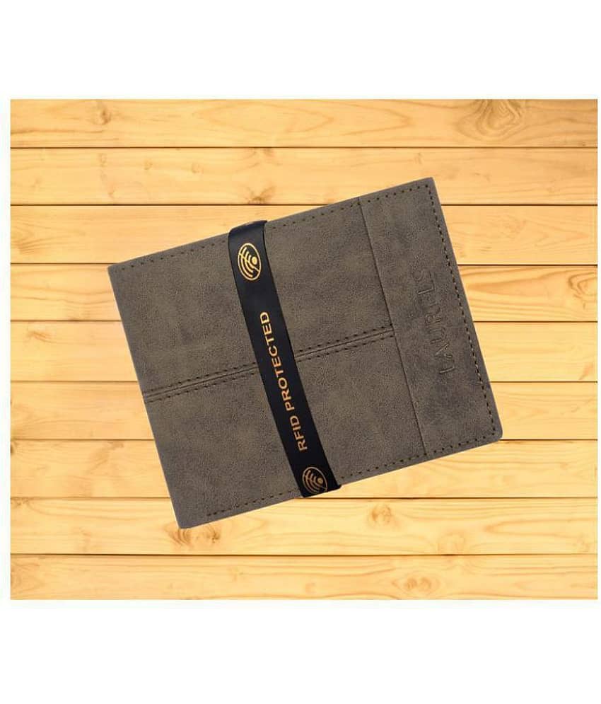 Laurels PU Brown Casual Regular Wallet