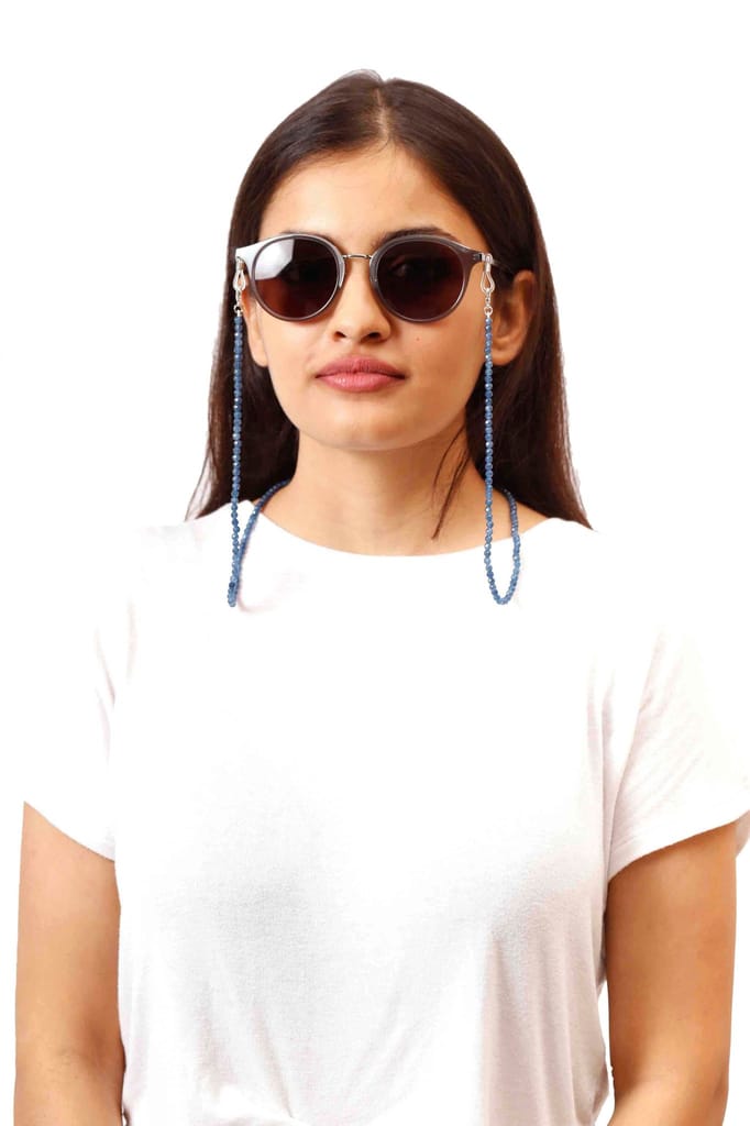 Semi Precious Beaded Mask Chain (Unisex)