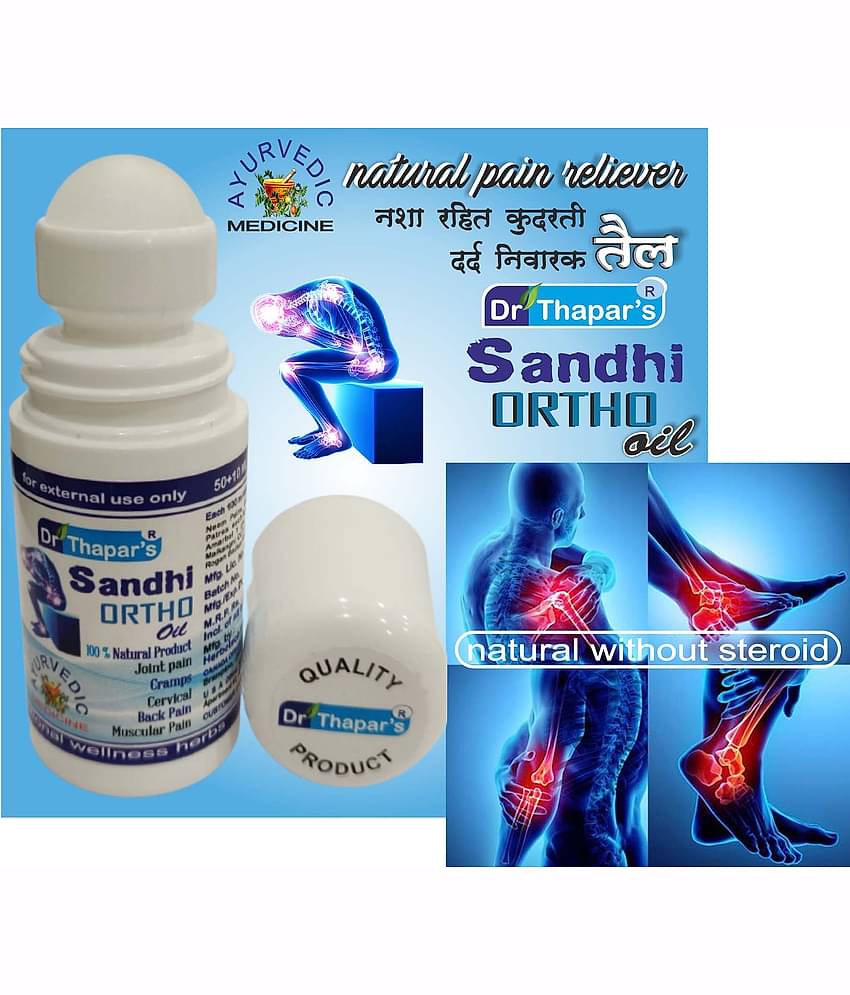 Dr. Thapar'S Sandhi Ortho Pain Oil 50+10 Ml Free Oil 60 Ml
