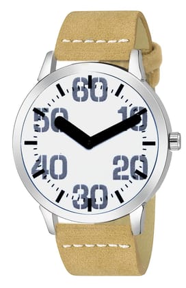 White Professional Look Analog Watch for Men LR62