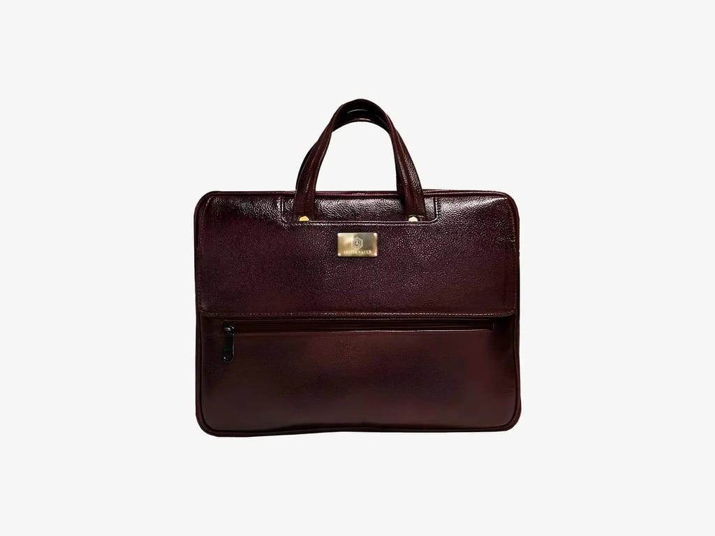 Fingerlock Leather Bag