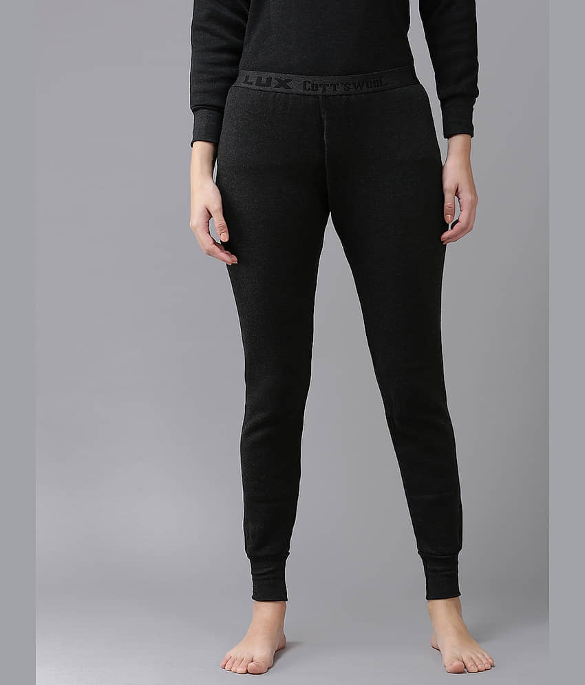 Lux Cottswool Cotton Blend Thermal Bottoms - Blue Pack of 1