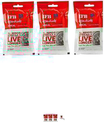 IFB ESSENCIAL Stain Remover Powder for Descaling 100 gram each (Pack of 8)