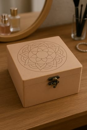 Dbeautify's Mandala engraved lock box