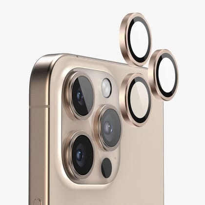 0 Feel Camera Lens Protector Ring for iPhone  Ultra-Thin, Scratch Resistant, Metal Finish Lens Cover AR+AF GOLD iPhone 14 PRO