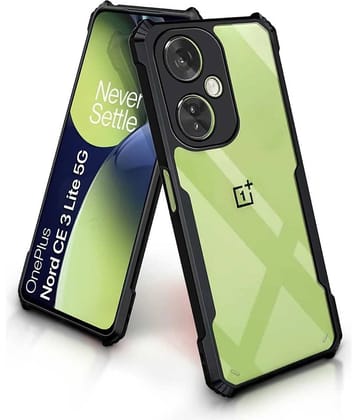 VAKIBO Plain Cases Compatible For Rubber OnePlus Nord CE3 Lite ( Pack of 1 )