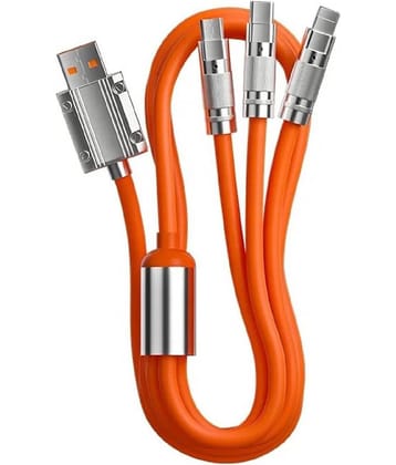 Rejuvenate Orange 5 A Multi Pin Cable 1.2 Meter