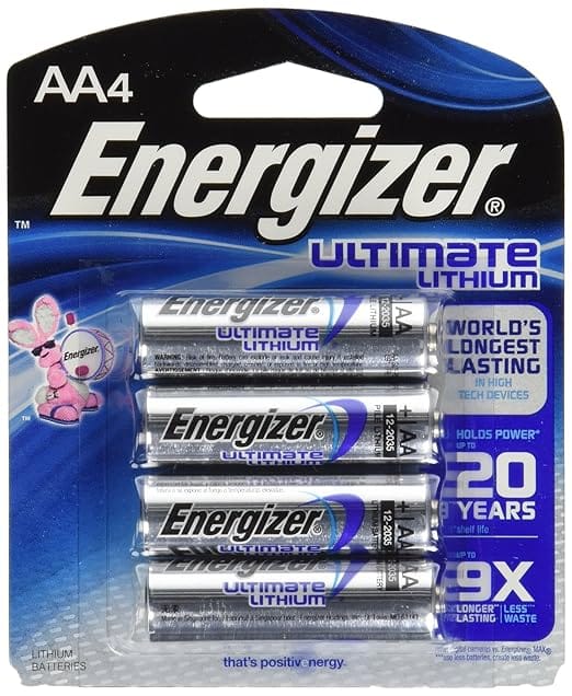 Energizer Ultimate Lithium AA 36 Batteries L91