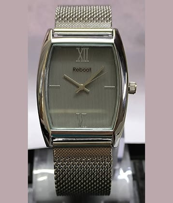Reboot - Silver Stainless Steel Analog Men's Watch