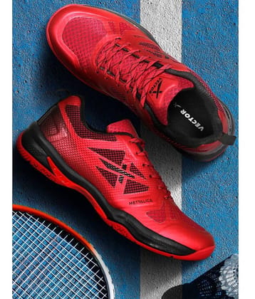 Vector X METTALICA Red Indoor Court Shoes