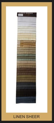 Lushomes 100% Polyester 54 Inches Width Line Sheer 150 GSM Fabric Lushomes 100% Polyester 54 Inches Width Line Sheer 150 GSM Fabric