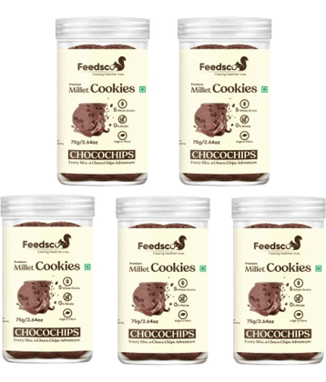 Feedsco Chocochips Cookies 75 g Pack of 5