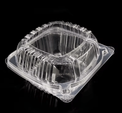 50 Piece  Transparent burger box