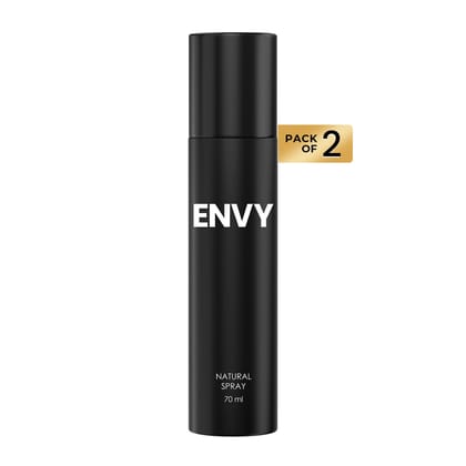 ENVY Pack of 2 Natural Spray Perfume for Men - 70ml Each
