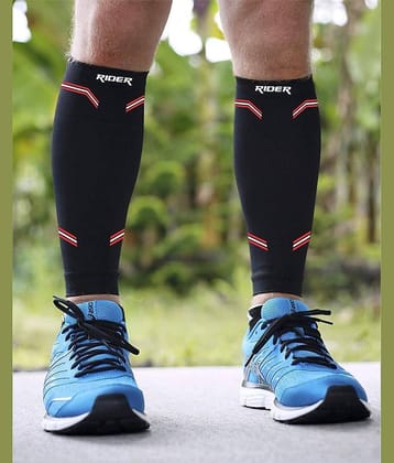 Just Rider Black Calf Support