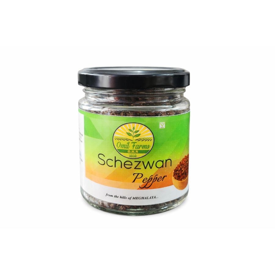 SCHEZWAN PEPPER - 3 NOS COMBO PACK - 150 gm - Three glass jars