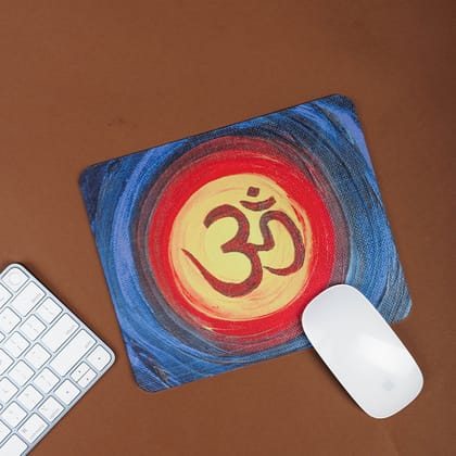 RJ04MP  Om in multi colour background