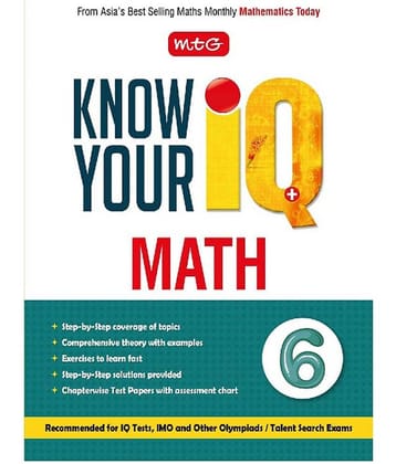 Know your IQ Maths Class-6
