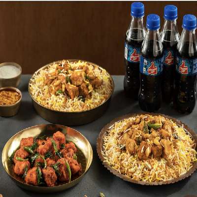 Paneer Biryani Family Combo (Serves 4)