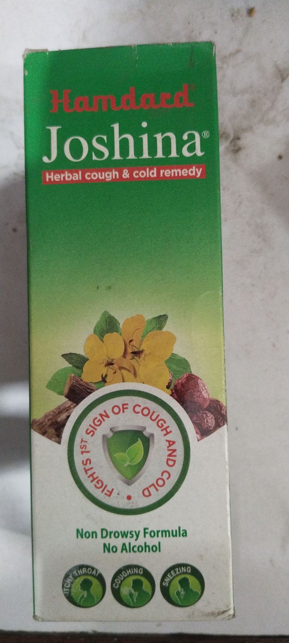 Hamdard Joshina Herbal cough & cold remedy syrup