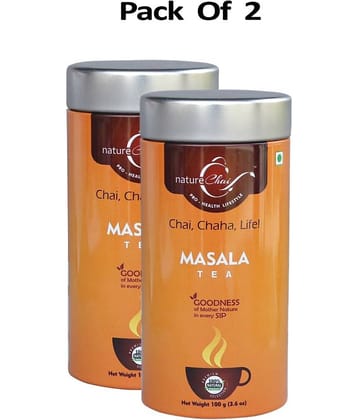 nature Chai Masala Chai Loose Leaf 100 gm Pack of 2