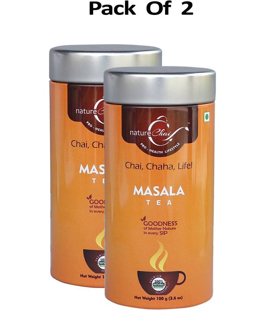 nature Chai Masala Chai Loose Leaf 100 gm Pack of 2