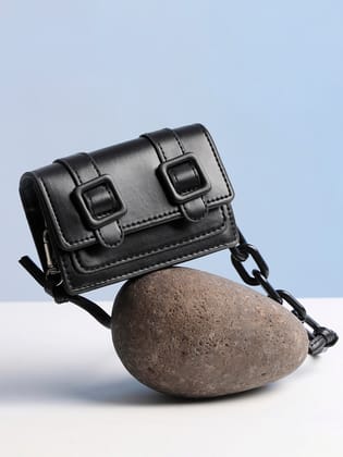 Alyson Black Cross Body Bag-Sling Bag