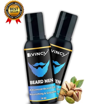 LIVINCY Argan Oil Promotes Beard Growth Beard Oil 100 ml