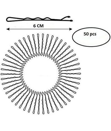 FOK Black Casual Hair Pin
