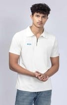 Oyster White Polo T-shirt -World Cup Edition Fan Merchandise Oyster White Polo T-shirt -World Cup Edition Fan Merchandise