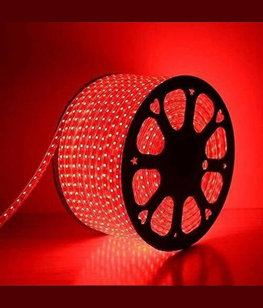 SPARKWORLD Red 10 Mtr LED Strip ( Pack of 1 )