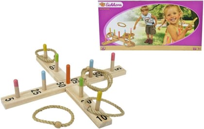 SIMBA Eichhorn - Outdoor Hoopla Game  (Brown)