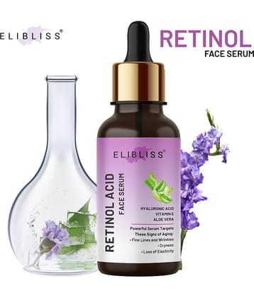 Elibliss Face Serum Aloe Vera Anti-Wrinkle For All Skin Type ( Pack of 1 )