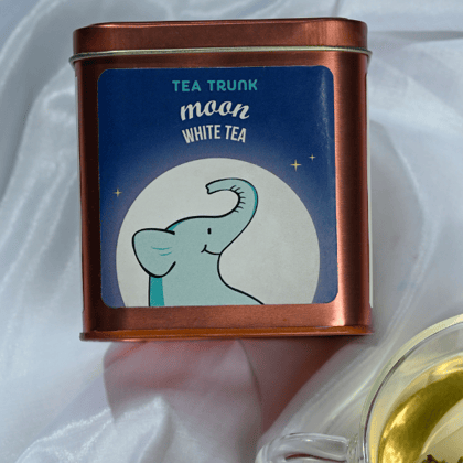 Moon White Tea - Tea Bags-15 Tea Bags / Tin Box