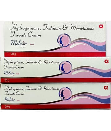 MELNOR CREAM 20 GM ( PACK OF 2) Night Cream 40 gm Pack of 2
