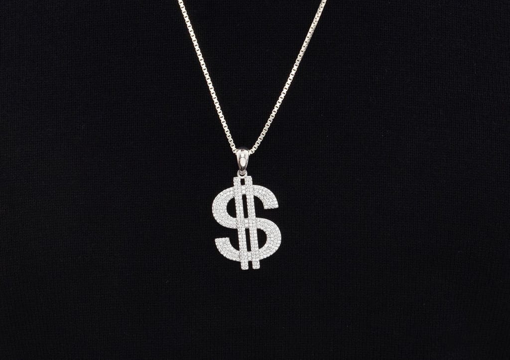 Dollar Bling Pendant