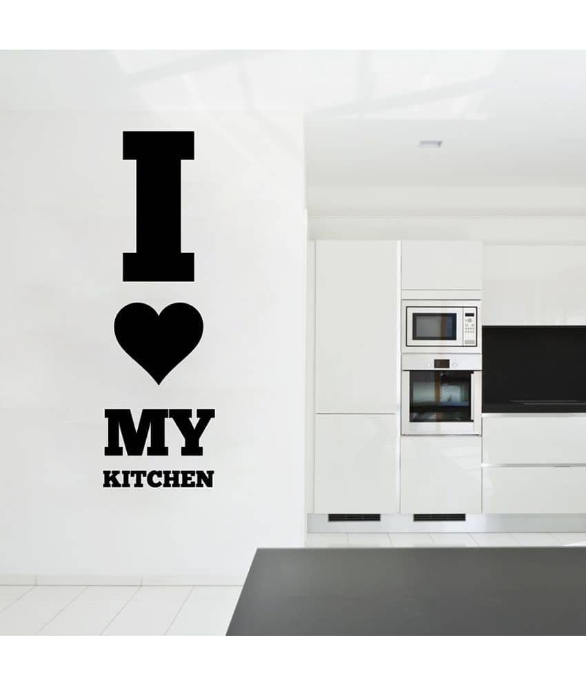 Decor Villa Love my kitchen Vinyl Wall Stickers