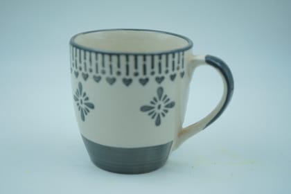 White & Grey Tea / Coffee Mug White & Grey Tea / Coffee Mug