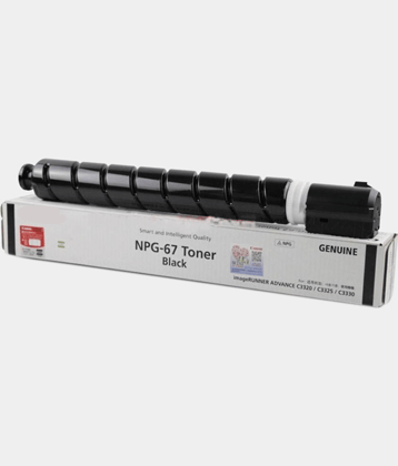 ID CARTRIDGE NPG 67 Black Single Cartridge for For Use IR C3320,C3325,C3330