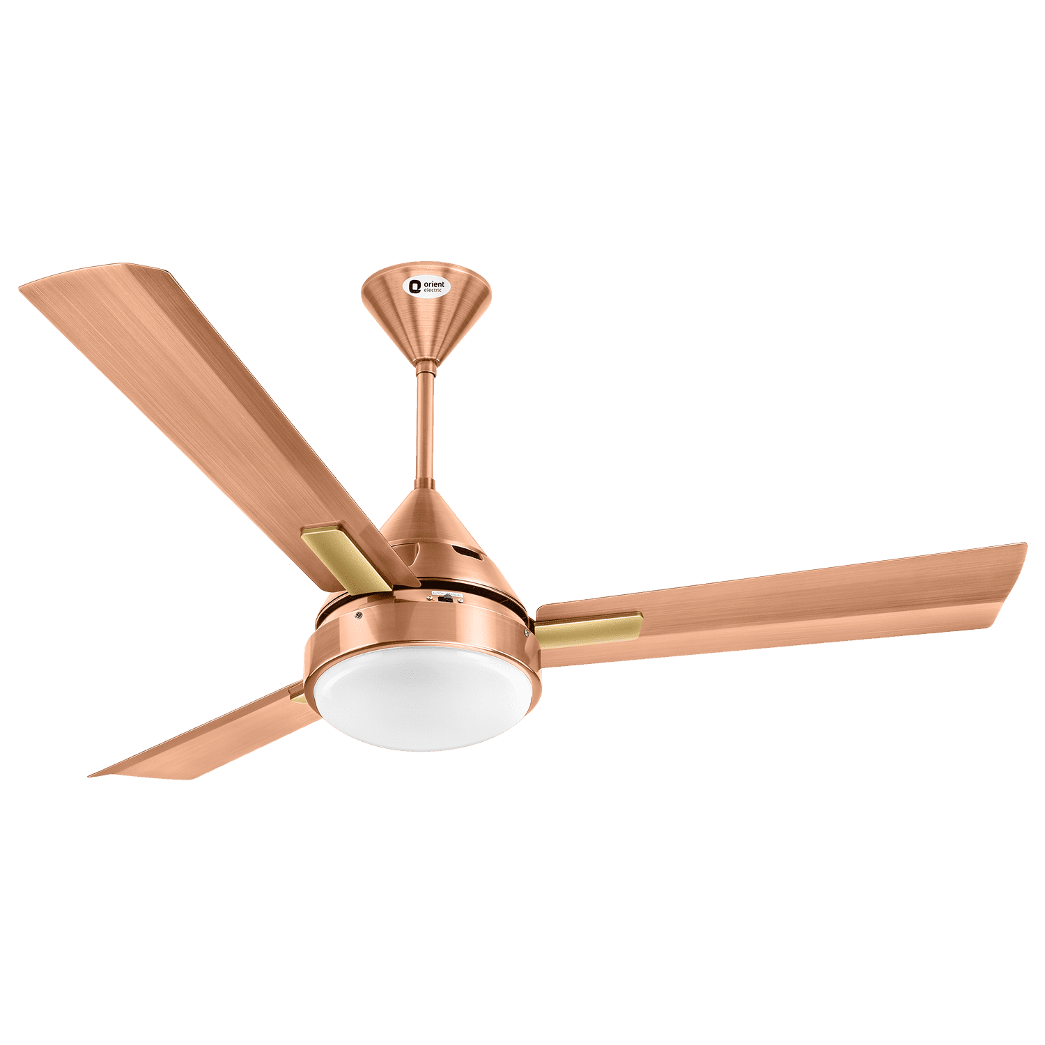 Spectra with Remote & Underlight Ceiling Fan 1200mm / Brushed Brass